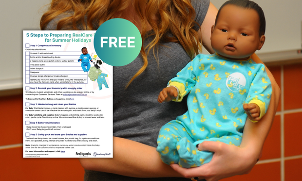 Pack Your RealCare Baby Away for Summer. Download Your Free Checklist!