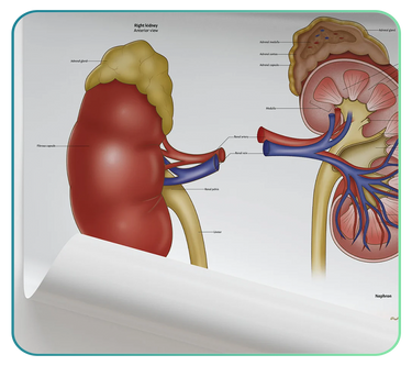 Urinary System Models and Anatomy Posters
