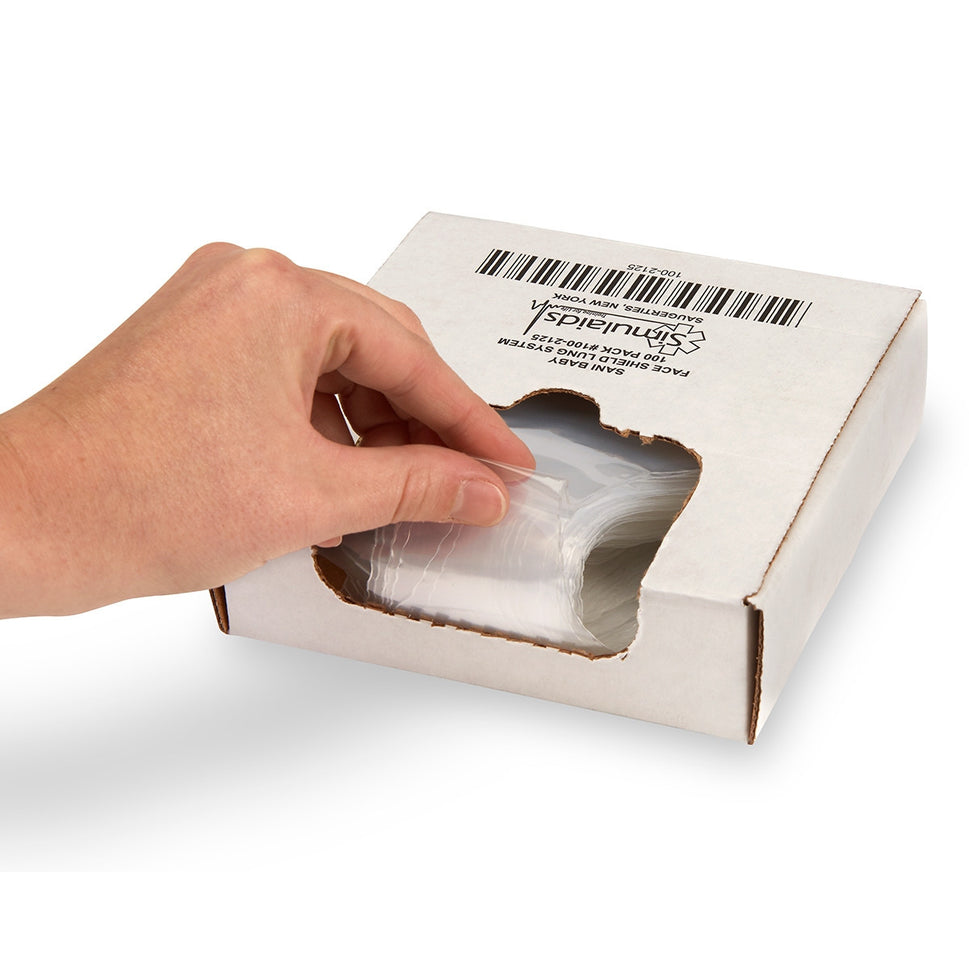 Sani-Baby Replacement Face Shield/Lung System (100 pack)