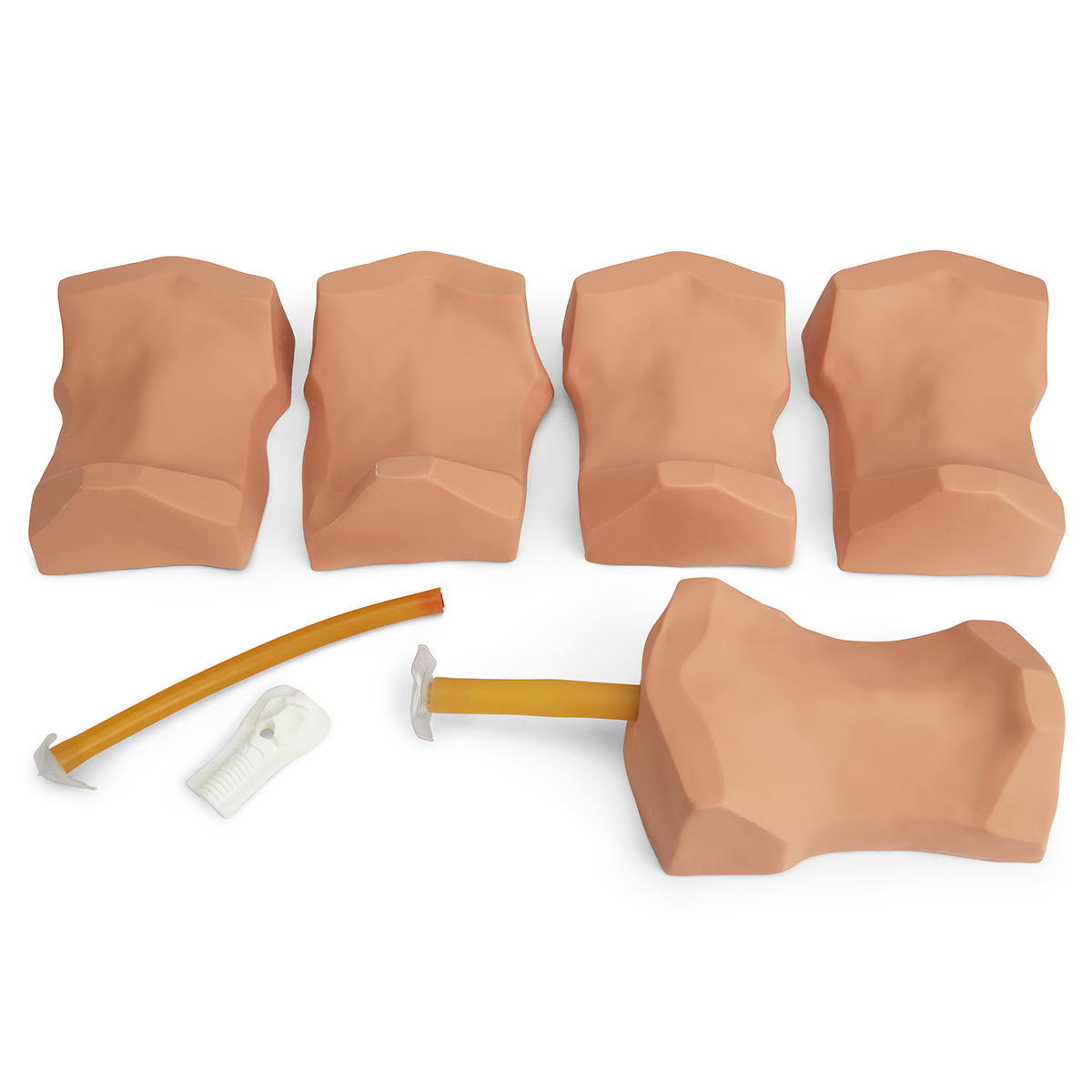 Cricothyrotomy Simulator with 4 Overlay Skins