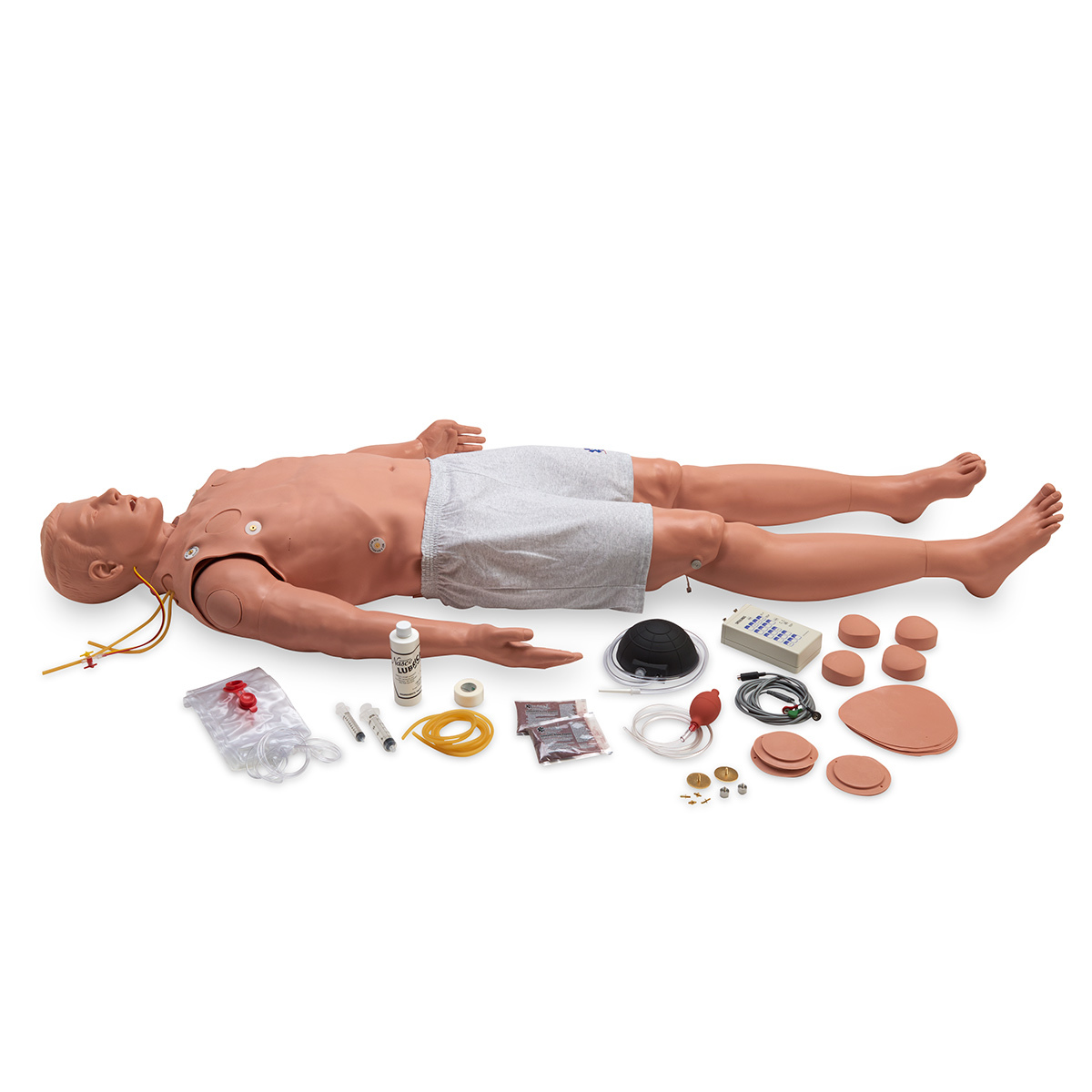 STAT Adult ALS Manikin with Deluxe Airway Management Head