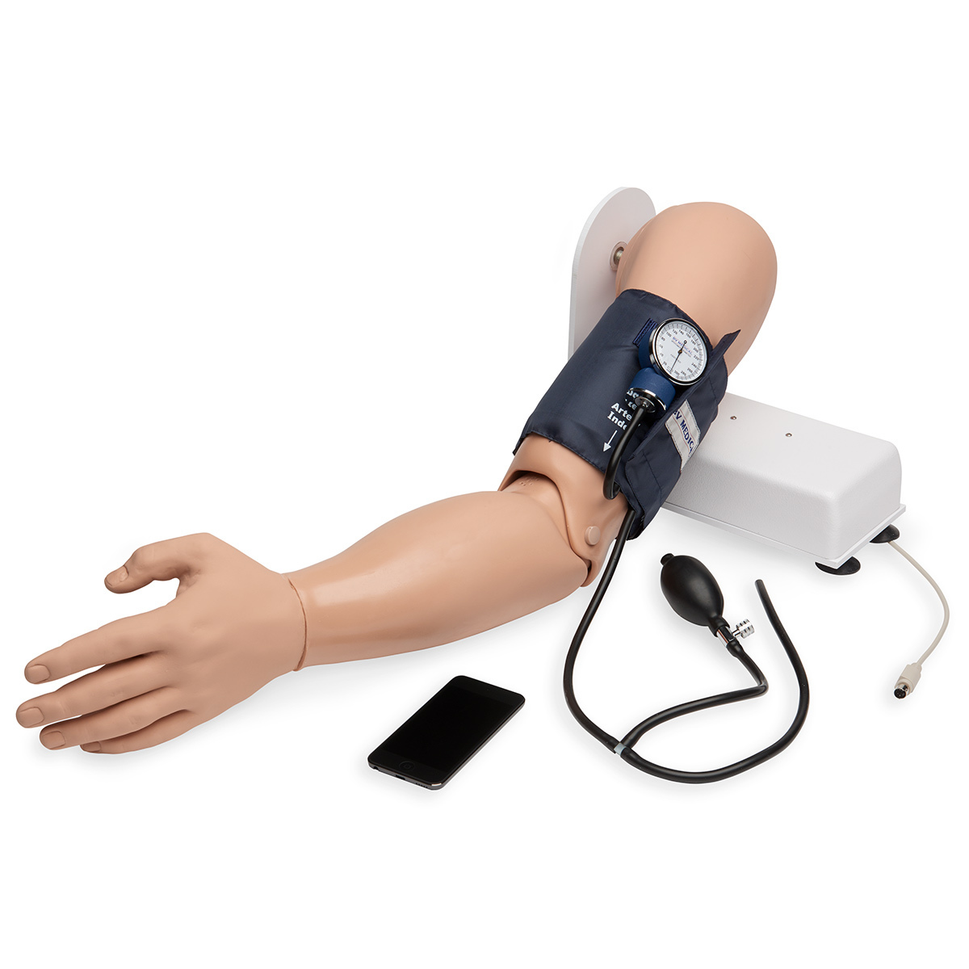 Blood Pressure Arm Simulator with iPod Technology