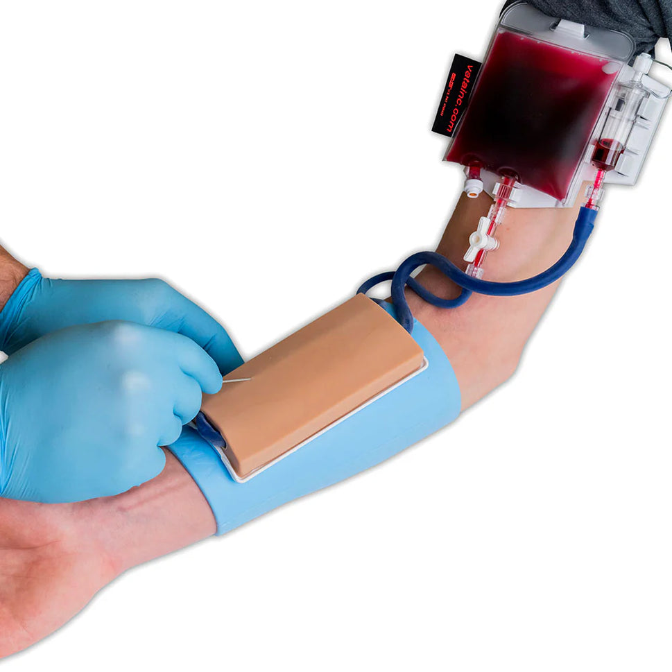 Wearable Two-Vein IV Access Trainer