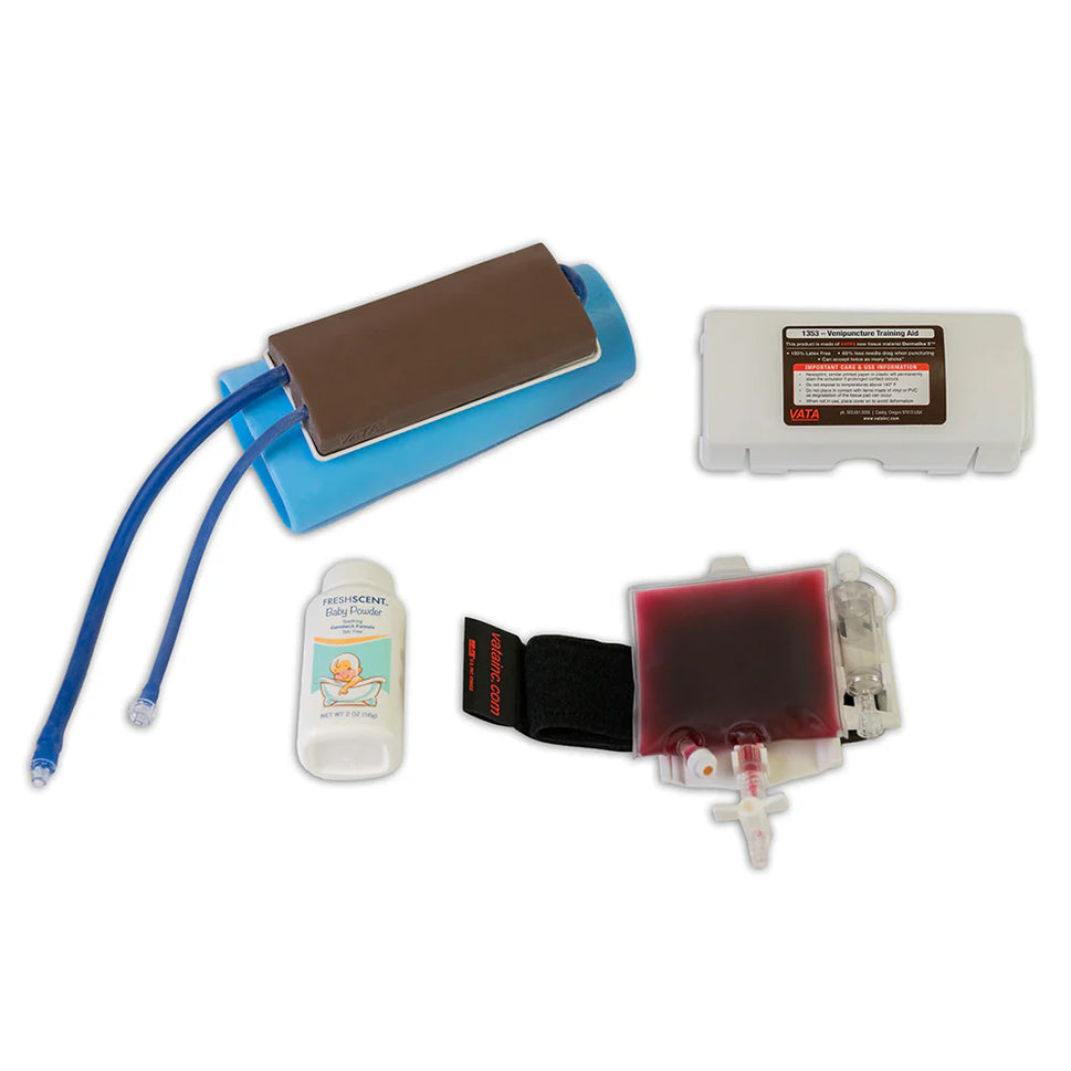 Wearable Two-Vein IV Access Trainer