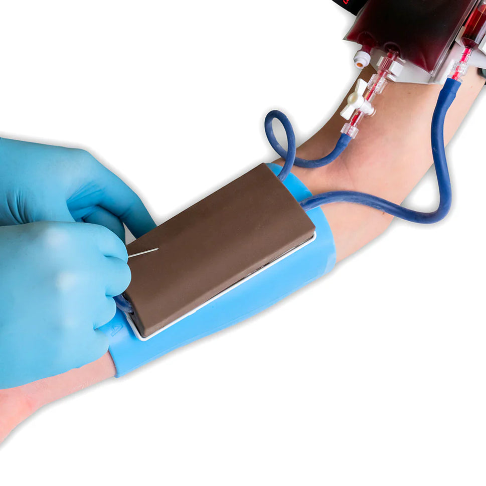 Wearable Two-Vein IV Access Trainer