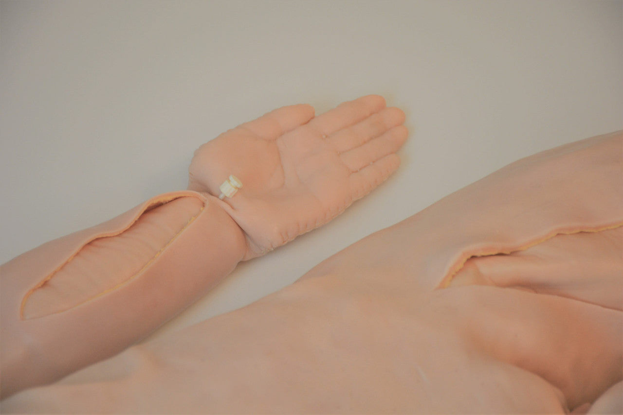 Hand of the SynDaver "SynTissue" Mortuary Model