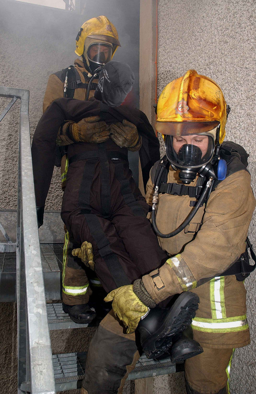 Breathing Apparatus Training with Manikin