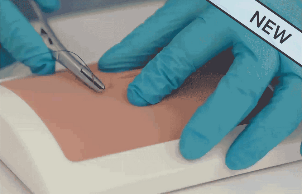 Skin Suture Trainer (Light/Dark Skin Tone)