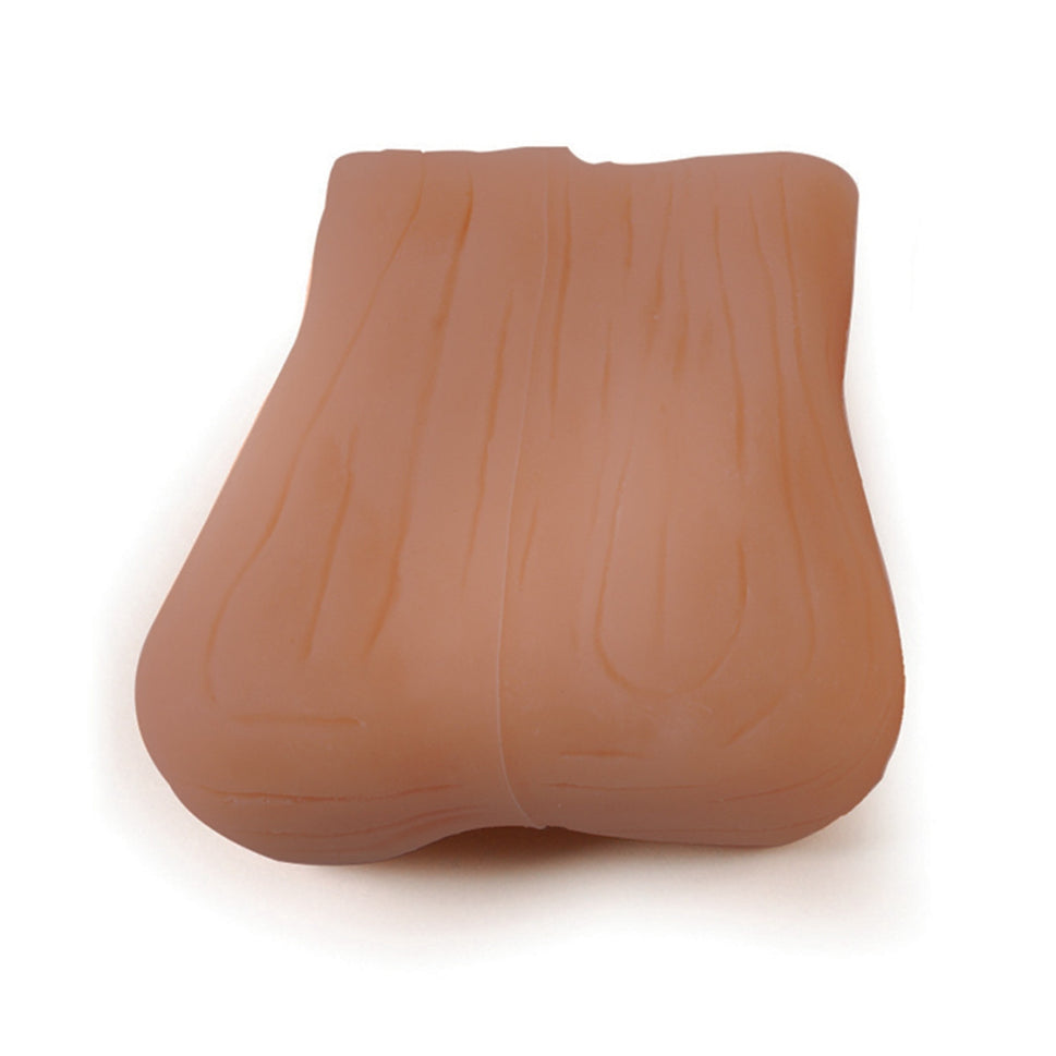 Testicular Self-Examination Model (2 lumps in 1 testicle) - Brown