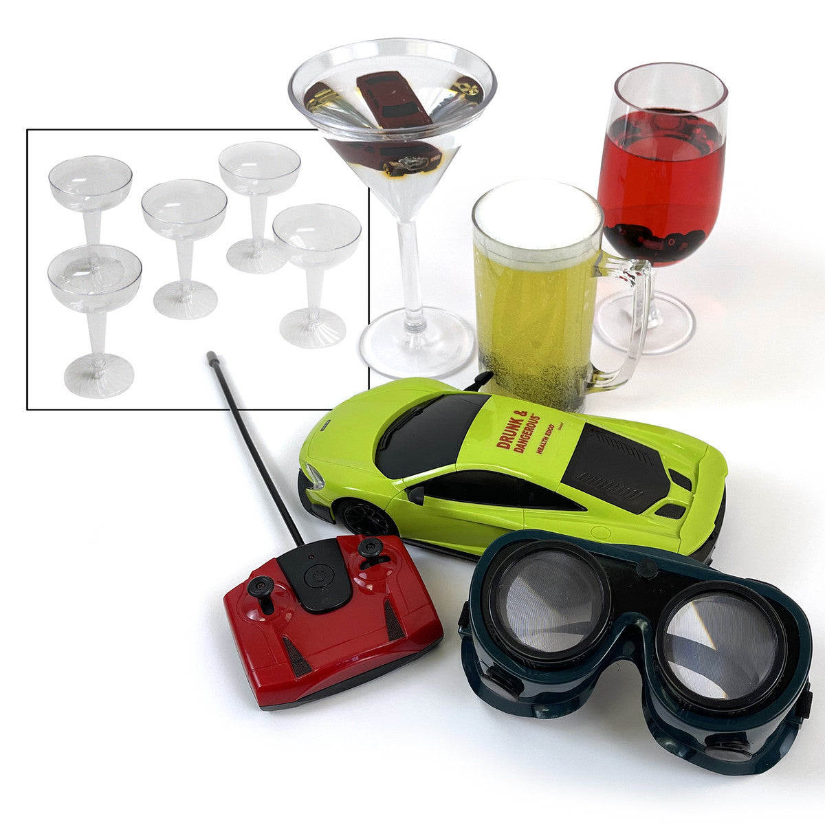 Drunk & Dangerous Package (with Goggles)