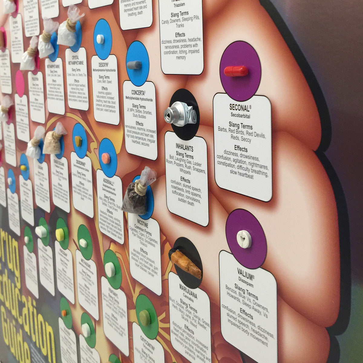 Drug Education Guide Display