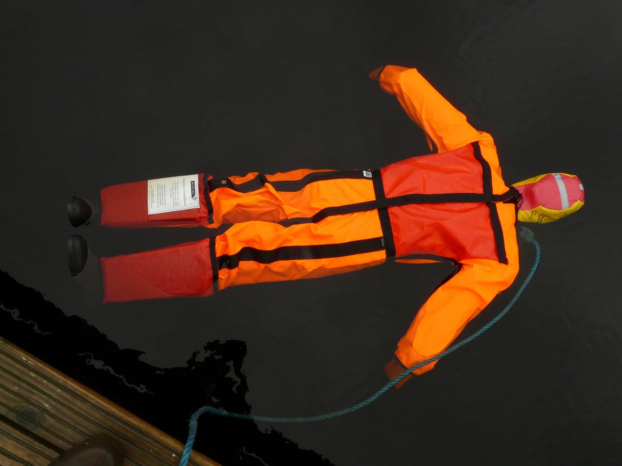 Adult Manikin Floating Horizontally