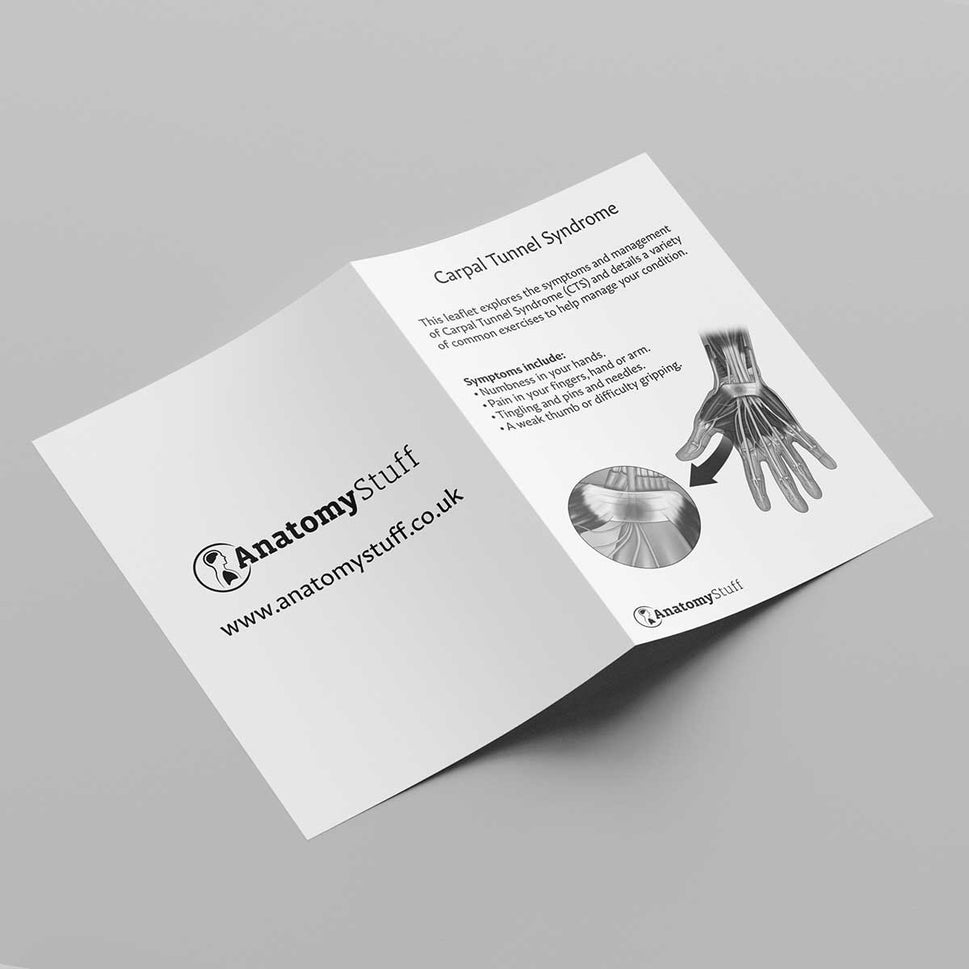 Carpal Tunnel Syndrome Exercises Leaflet (Printable PDF)