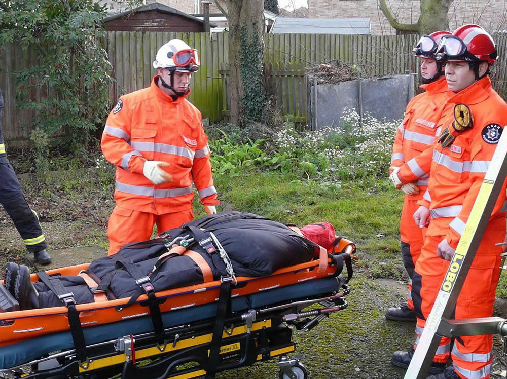 Bariatric Patient on Stretcher