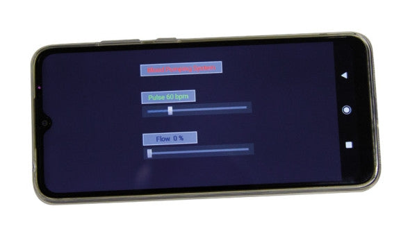 Bluetooth Control of Pulse and Flow