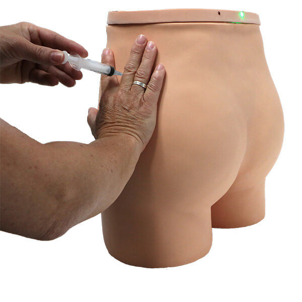 Buttocks Ventrogluteal Intramuscular Injection Simulator Incorrect Position