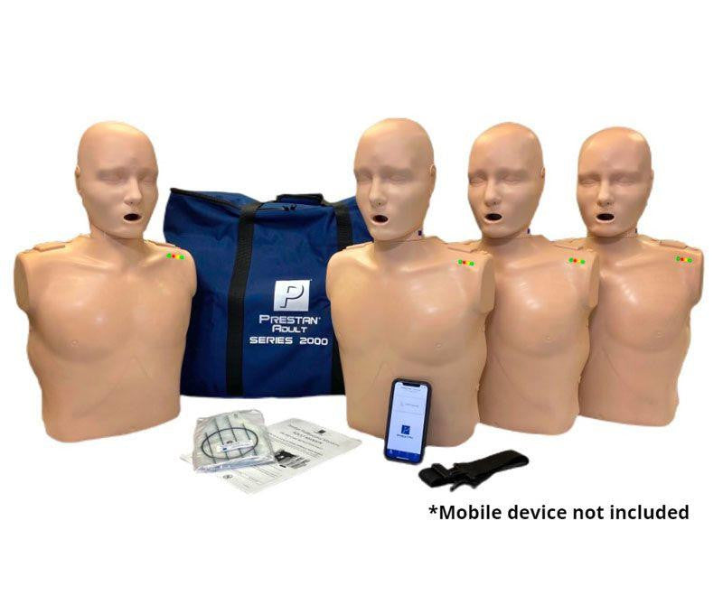 Prestan 2000 CPR Torso with Feedback App (4-pack)