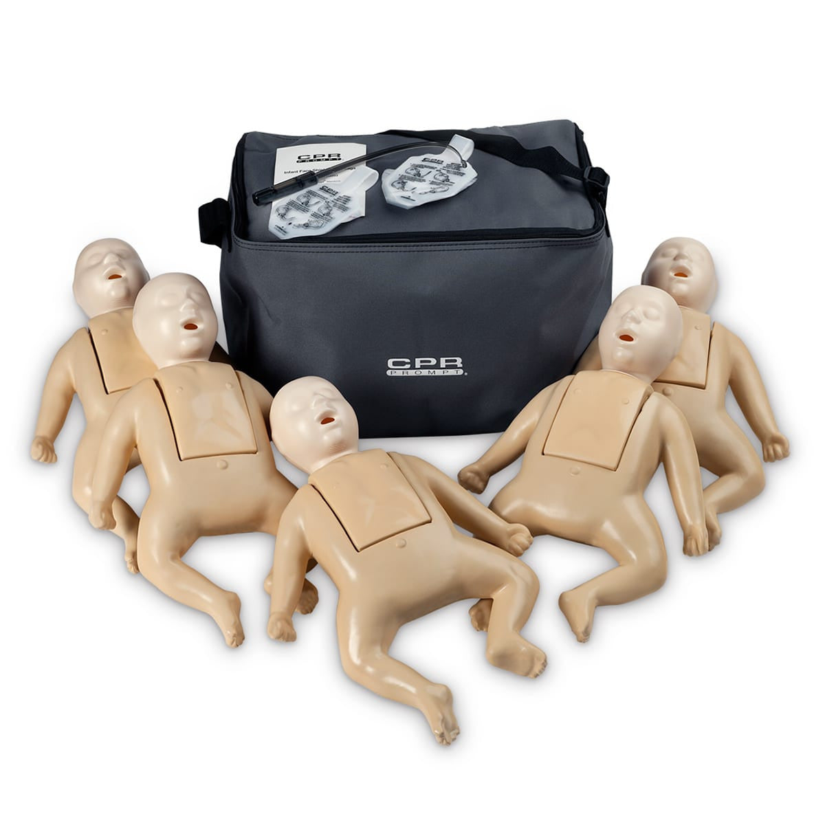 CPR Prompt Manikin (Medium Skin Tone, 5 Pack)
