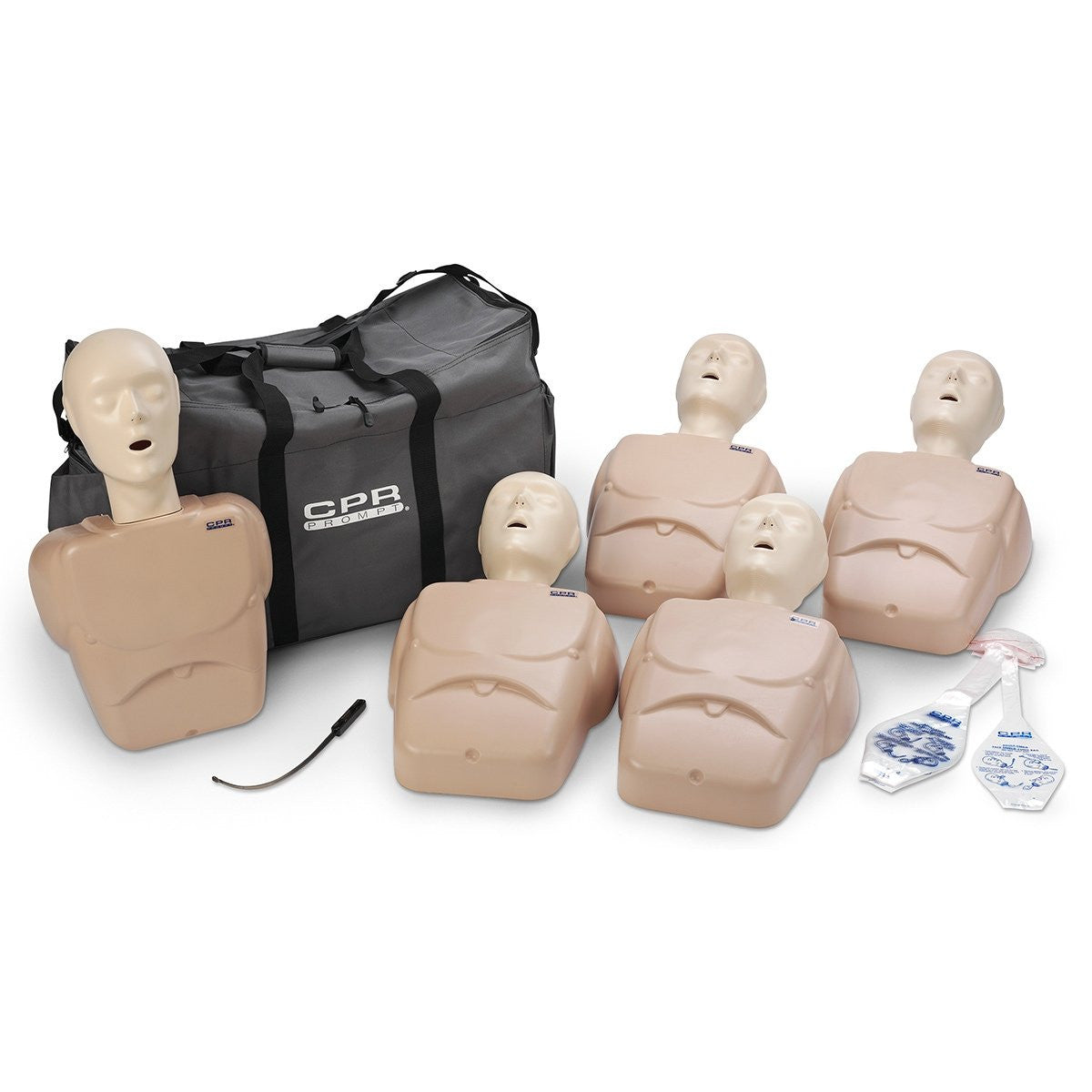 CPR Prompt Manikin (Medium Skin Tone, 5 Pack)