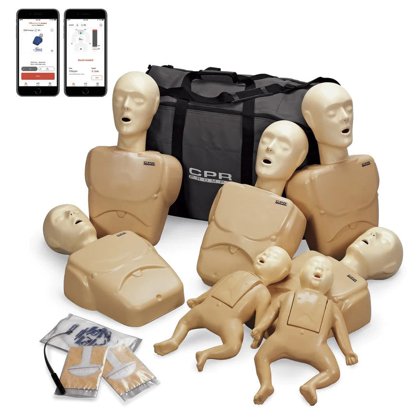 CPR Prompt Adult/Child & Infant Manikin (7 Pack)
