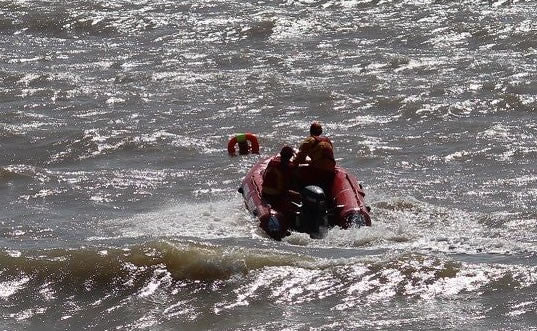Driving of Inflatable Rescue Boat Training