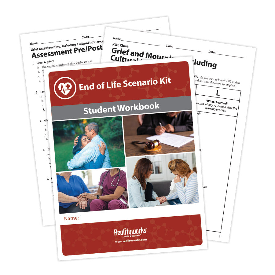 End of Life Scenario Kit Student Workbooks (Pack of 10)