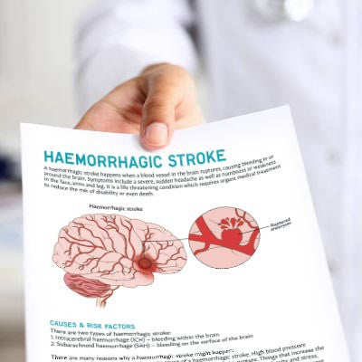 Haemorrhagic Stroke Patient Education Handout (Printable PDF)
