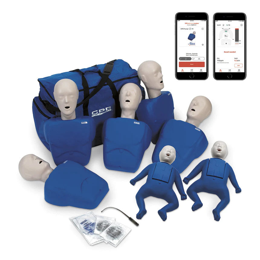 CPR Prompt Adult/Child & Infant Manikin (7 Pack)