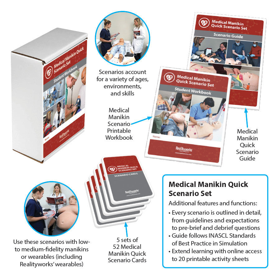 Medical Manikin Quick Scenario Set
