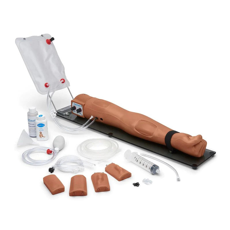 Arterial and Venous Right Training Arm Option Revision 2 for SUSIE SIMON Adult Patient Care Simulator With Ostomy