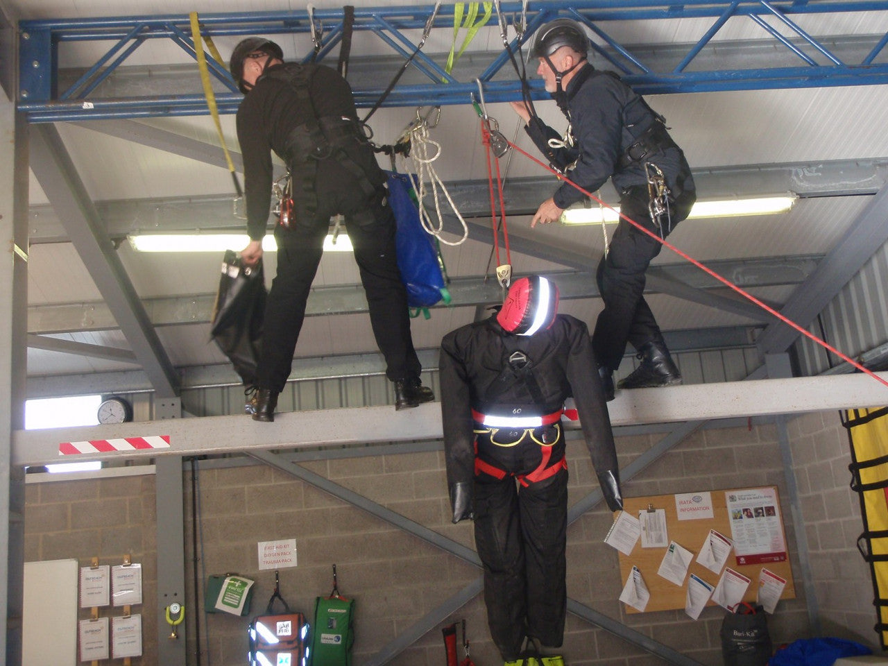 Rescue of Offshore Manikin