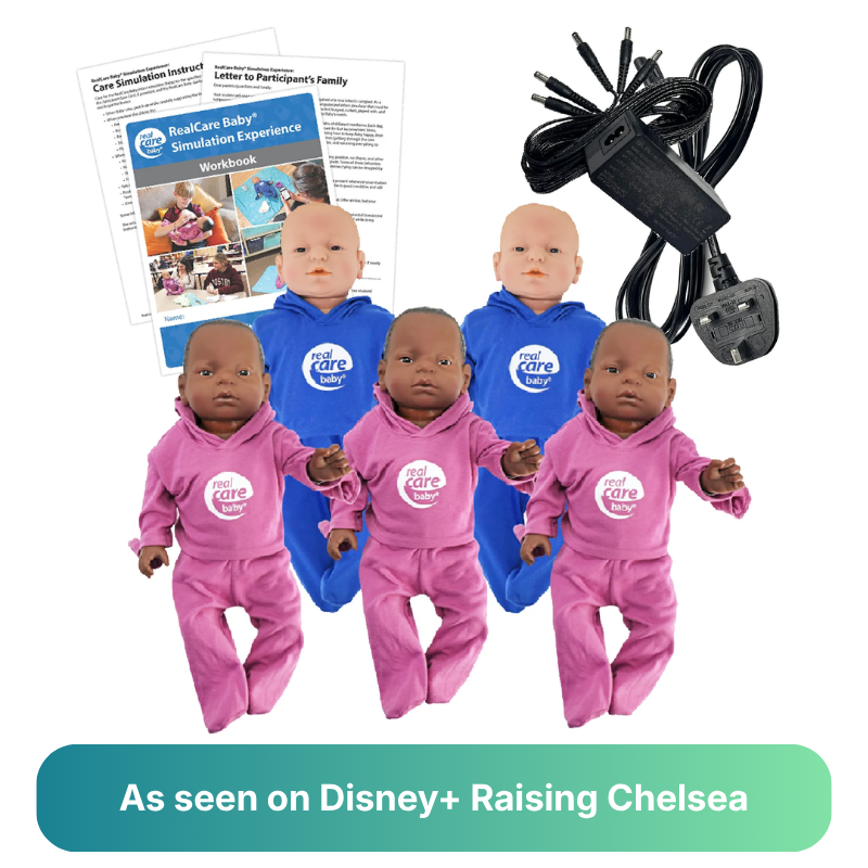 RealCare Baby 4 Infant Simulator - 5 Baby Starter Pack