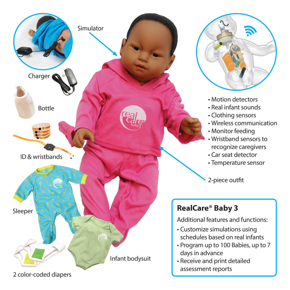RealCare Baby 3 Infant Simulator Starter Pack