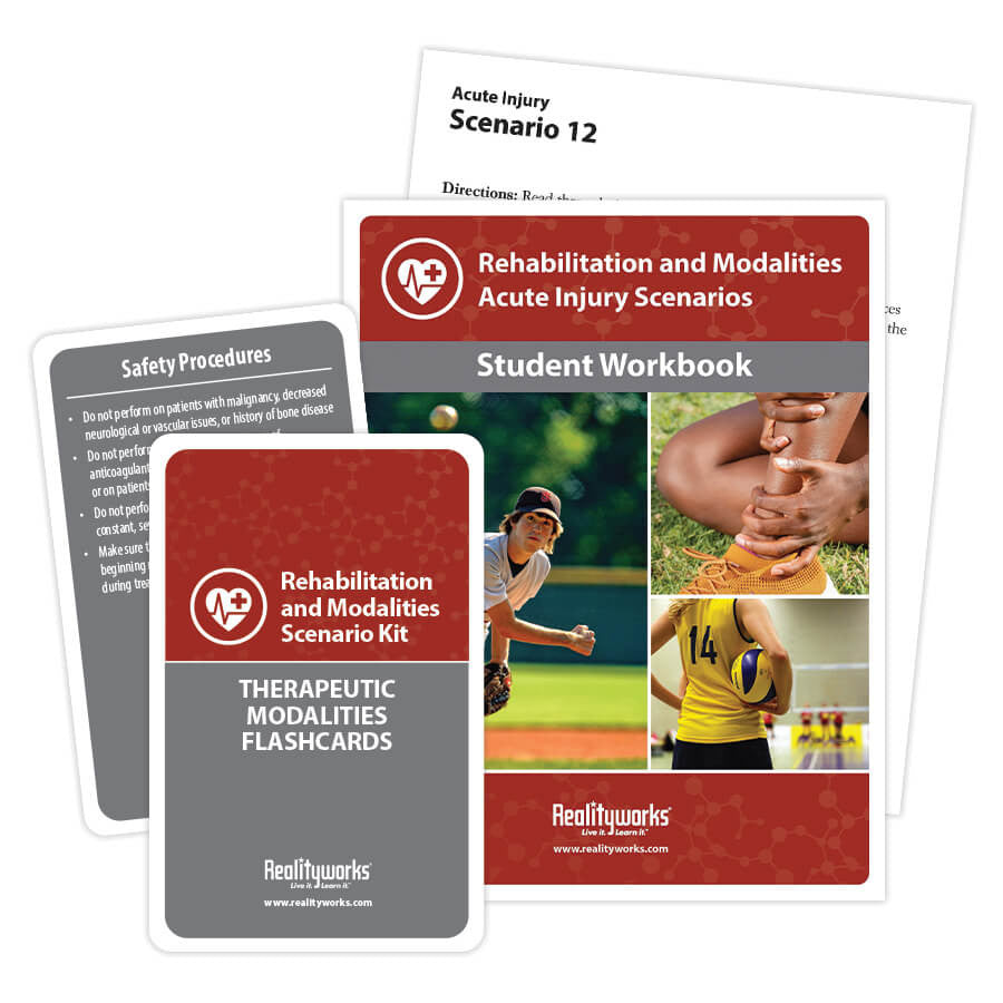 Rehabilitation and Modalities Scenario Kit