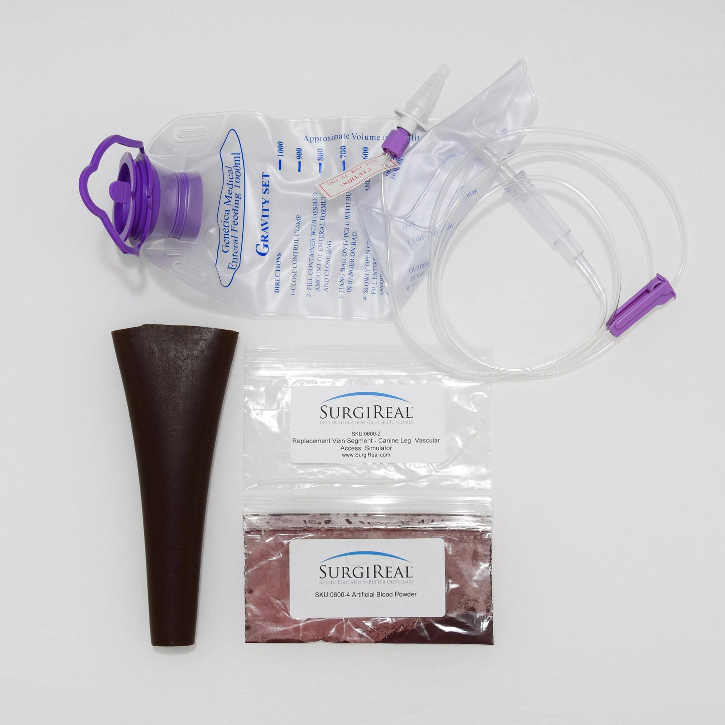 Replacement Bundle for Canine Leg Vascular Access Simulator