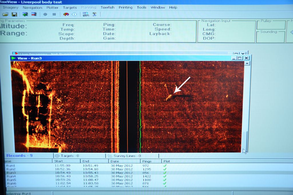 Search of Manikin with SONA Scan