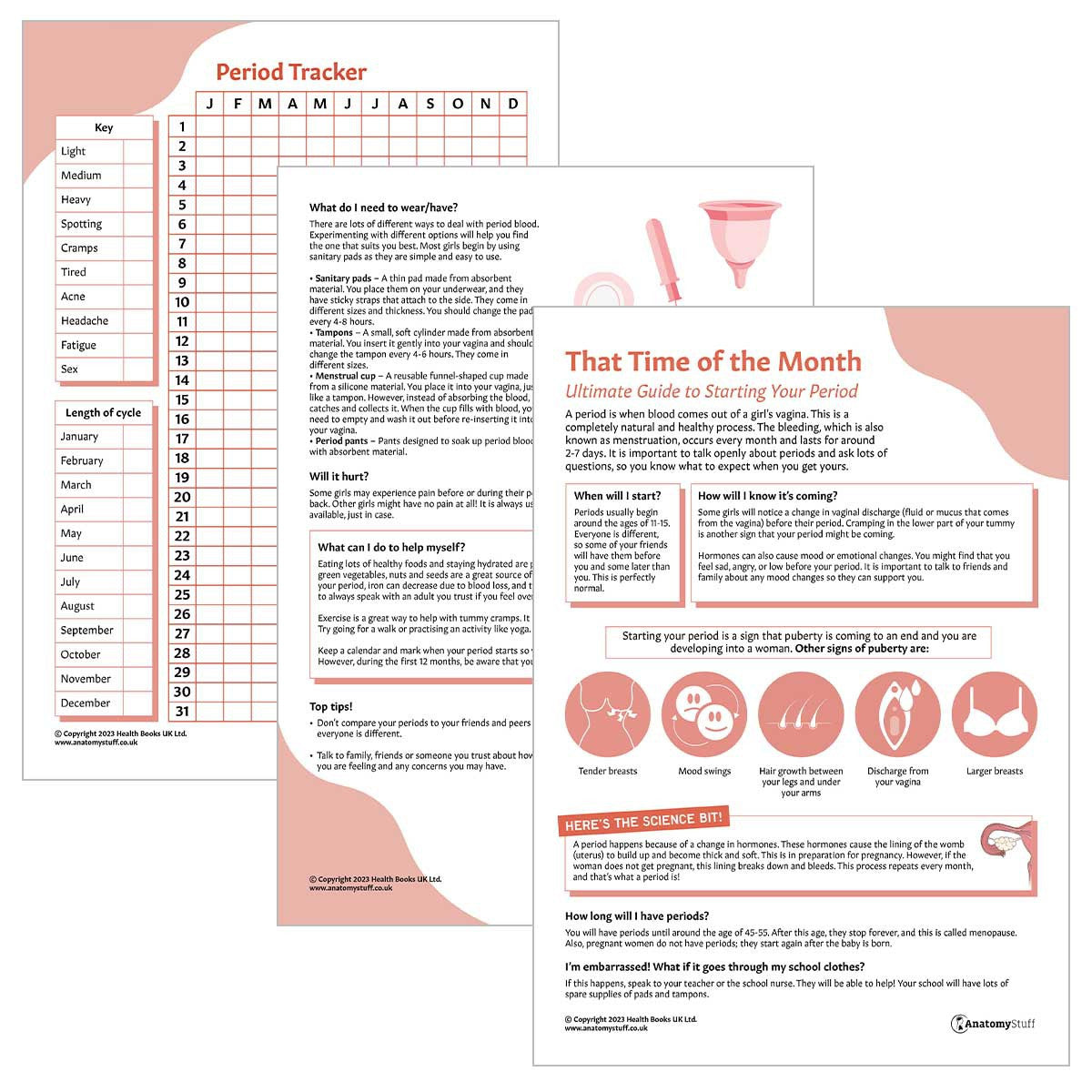 Ultimate Guide to Starting Your Period (Printable PDFs)