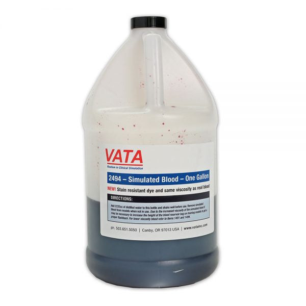 VATA Simulated Blood (4.5 Litres / 1 Gallon)
