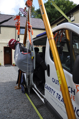 Half Filled Conversion Suit for Bariatric Training