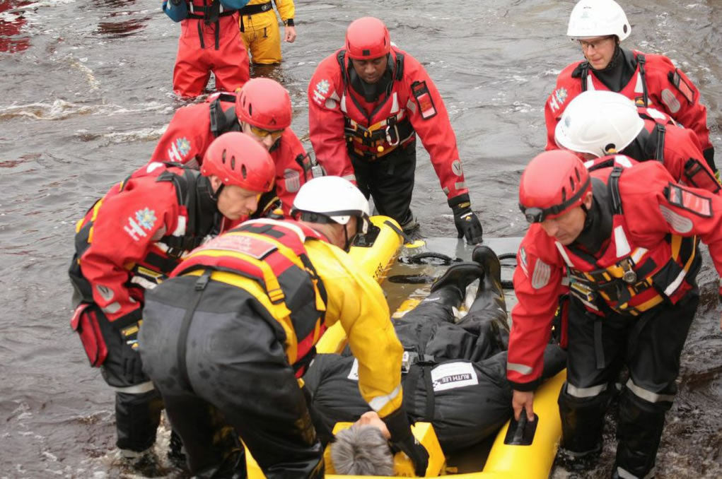 Bariatric Water Rescue Training