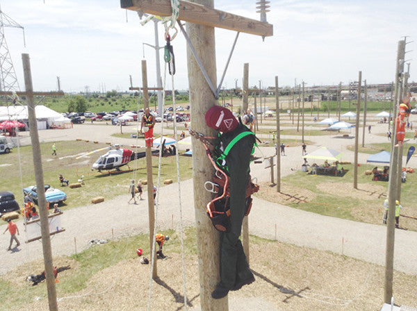 Allows for training of difficult at height rescue techniques