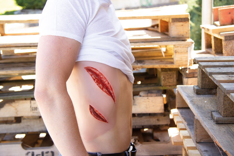 Wound Moulage with Bleeding Function