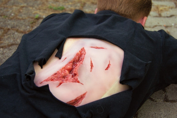 Wound Moulage with Bleeding Function