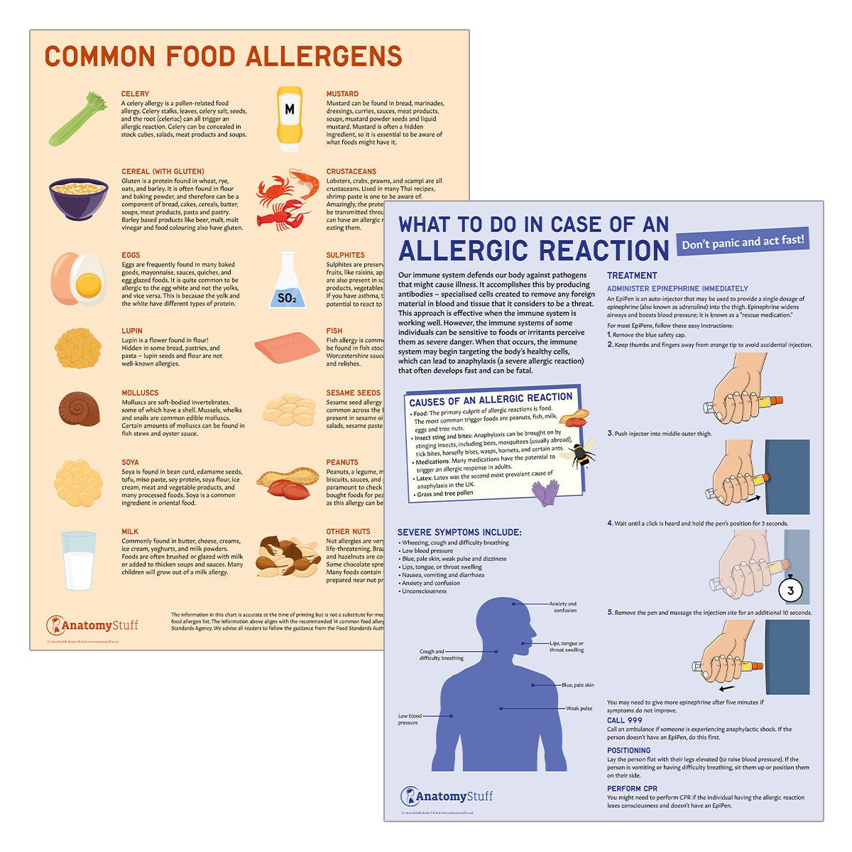 Allergen Poster Collection