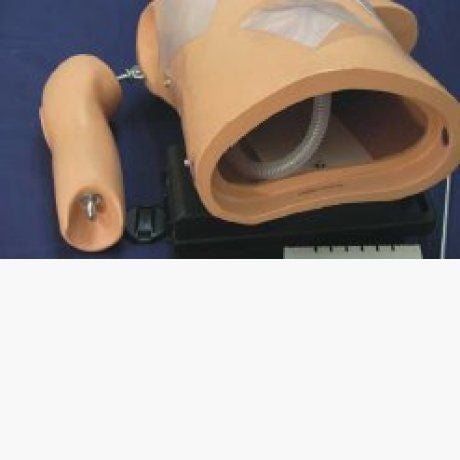 Adult Torso ALS Trainer with ECG Trainer + CPR / Intubation Head