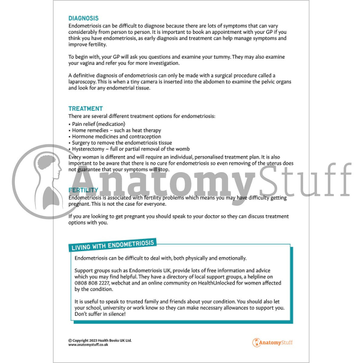 Endometriosis Patient Education Handout (Printable PDF)