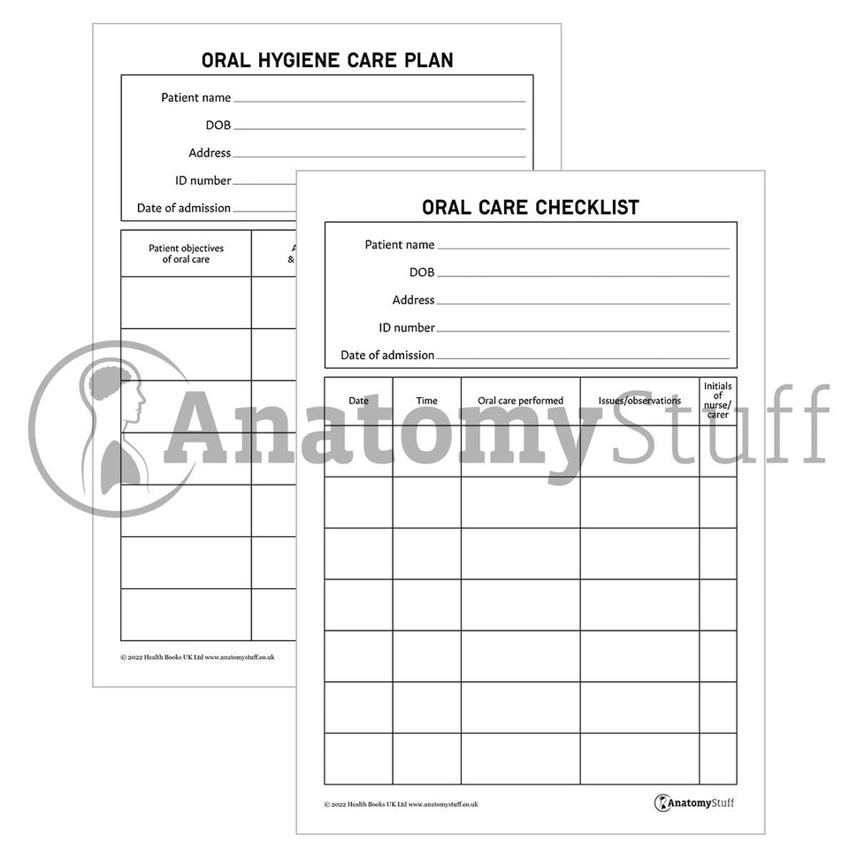 Food & Fluids Healthcare Pack (Printable PDFs)