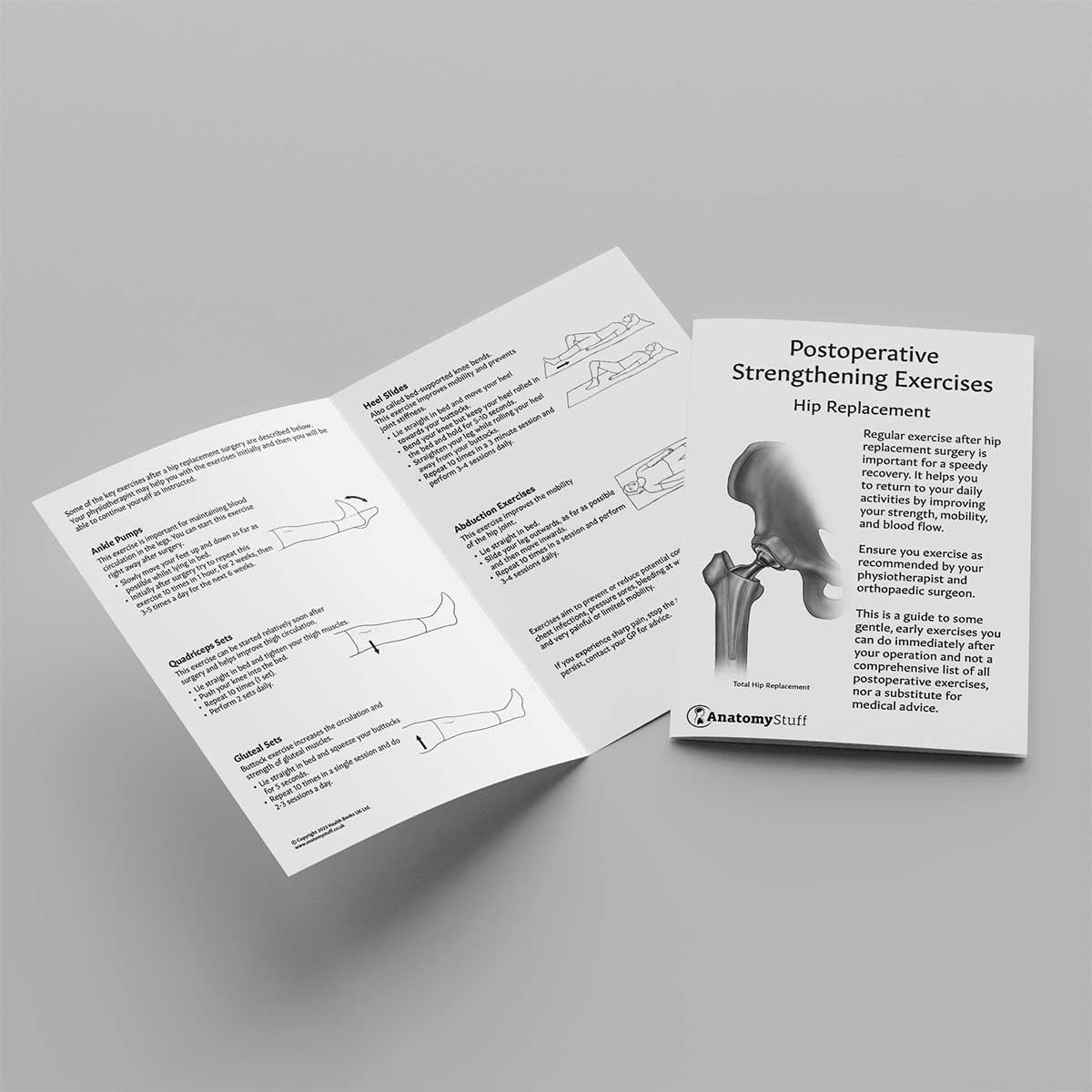 Hip Replacement Strengthening Exercises - Digital Download
