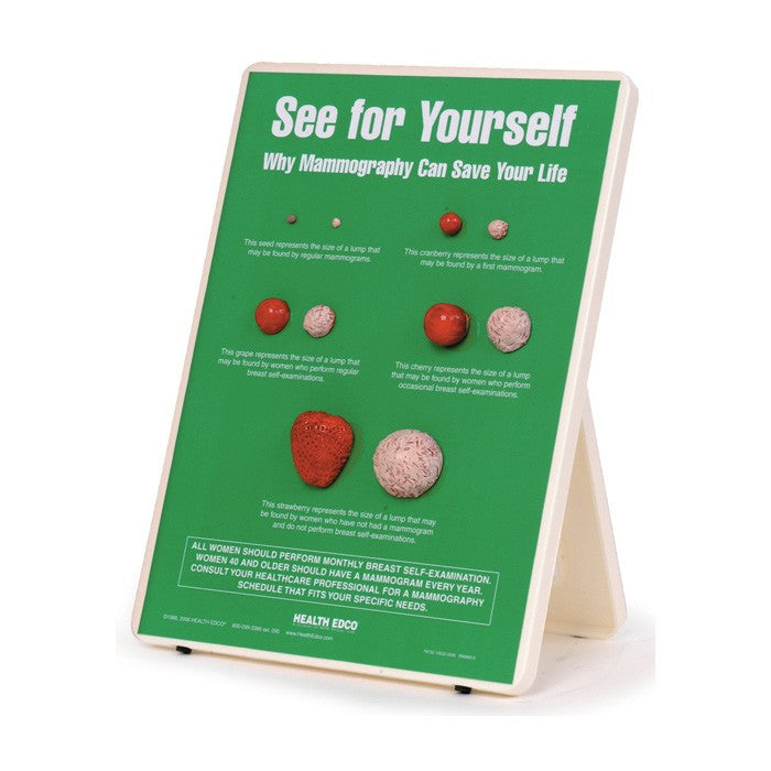See For Yourself: Mammography Easel Display