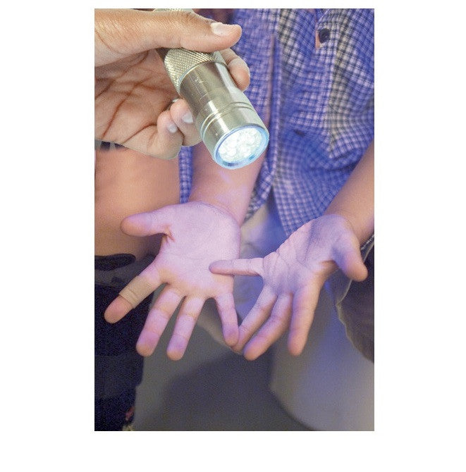 Germ Powder and UV Lamp Kit